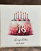 kartki scrapbooking Personalizowana kartka na 18. urodziny dla niej, BH 44a 1