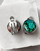 klipsy Green flowers klipsy dla eleganckiej kobiety 3