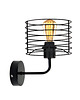 kinkiety Czarny kinkiet loftowy druciany KORDOBA LOFT 4