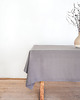 obrusy i serwetki Lniany obrus z listwą TRUE GRAY 1