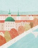 plakaty Praga - vintage plakat 1