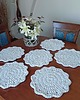 podkładki do kuchni Komplet podkładek ze sznurka 6szt 30cm 1