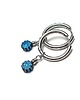 kolczyki srebrne Kolczyki srebrne Alloys Collection /hematite flower vol. 4 1