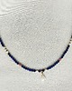 naszyjniki - inne Lapis lazuli z kamieniem księżycowym - naszyjnik 4