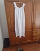 sukienki maxi damskie GERALDINE pajama dress white 5