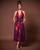 sukienki maxi damskie Rozkloszowana Sukienka Hot Tropical 1