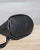 torby na ramię Bucket bag czarna gnieciona skóra 3