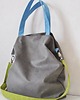 torby na ramię Torba na ramię XL- szary, limonka,błękit 1