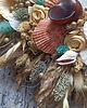 wianki Wianek nadmorski, blue summer wreath, #L2, rozmiar 45 cm 9