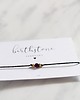bransoletki na sznurku LUTY - FEBRUARY Birthstone Bracelet 2