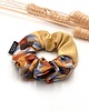 gumki do włosów Scrunchie/frotka 100% Jedwab Patchwork 1