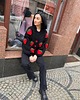 kardigany damskie Dzianinowy  kardigan z truskawkami 1