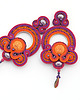 kolczyki soutache Jesienne boho kolczyki 5