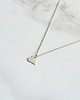 srebrne naszyjniki Tiny Heart Necklace in Silver 4