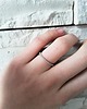 obrączki ślubne Obrączka The KNOT białe złoto pr. 585 5