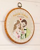 Ślub - inne Personalizowana pamiątka ślubna, haft w oprawie vintage 3