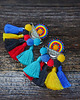 kolczyki soutache Meksykańskie  kolczyki soutache 1