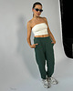 spodnie dresowe damskie Spodnie Vintage emerald 1