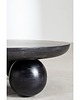 stoliki kawowe Stolik Kawowy Stolik z Drewna Mango Balls Czarny 1