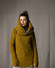 swetry damskie  Sweter Boucle Musztardowy 5