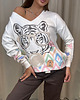 swetry damskie  Sweter Tigre Beige 4