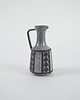 wazony Wazon ceramiczny szary, duński design, lata 70, produkcja: Frank Keramik 2
