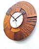 zegary Zegar Drewniany ścienny - Duży 48cm - Cichy Mechanizm 3