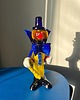 figurki i rzeźby Kolorowy klaun w typie Murano 1
