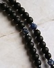 biżuteria męska UNIKAT: lapis lazuli, onyks - naszyjnik męski / unisex 4