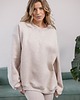 bluza bez kaptura damska Bluza Biggie Beż Melanż 1