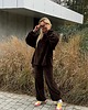bluza z kapturem damska Bluza BIGGIE espresso 4