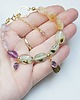bransoletki wire wrapping Spring flower vol. 4 - bransoletka 4