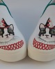 trampki damskie Ręcznie malowane tenisówki slip-on KOT PIERROT 2