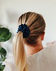 gumki do włosów Gumka jedwabna, scrunchie, frotka tajemnicza noc MIDI 3