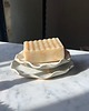 mydelniczki Handmade Ceramiczna Mydelniczka Okrągła z Odpływem Milky Romantic 1