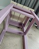 stołki Własnoręcznie malowany handmade taboret w pastelowych kolorach art deco 8