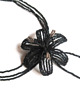 chokery Czarna lilia - naszyjnik choker 1