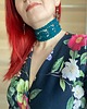 chokery Prześliczny koronkowy leśny choker motyw listków 1