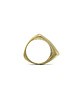 pierścionki - różne BLOW ring / satin brass 5