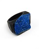 pierścionek z żywicy Pierścień z lapis lazuli 3