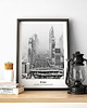plakaty Plakat miasto Dubaj Emiraty Arabskie scandi 3