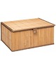 skrzynki, kufry i pudła Skrzynka Bambusowa 3 szt. Komplet Skrzynek 2