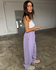 spodnie dresowe damskie Spodnie Cool lavender 6