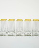 szklanki i kieliszki Komplet szklanek highball, włoski design, lata 70, produkcja: Włochy 2