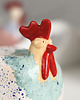 ozdoby wielkanocne Ceramiczna  kura wielkanocna 5