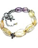 bransoletki wire wrapping Orchid /cytryn/ - bransoletka 3