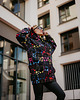 bluza z kapturem damska Bluza Oversize Tunika DR.CROW Koty 2