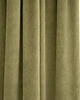 zasłony Welurowa zasłona w kolorze oliwkowym 1