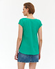 t-shirt damskie Bluzka z haftowanym przodem 1
