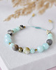 bransoletki z kamieni naturalnych Bransoletka z kamieni naturalnych - Minty Breeze 1